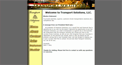 Desktop Screenshot of 4transportsolutions.com